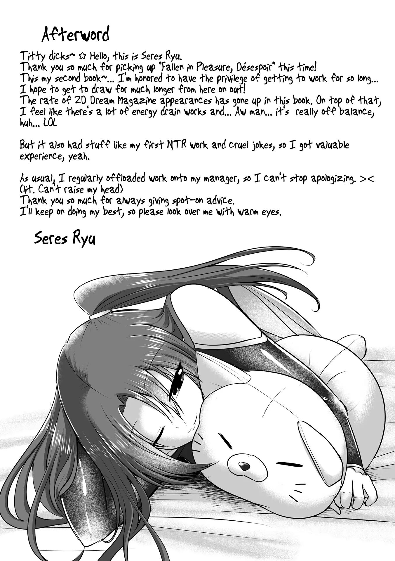 Fallen In Pleasure, Desespoir Chapter 1000 Page 207